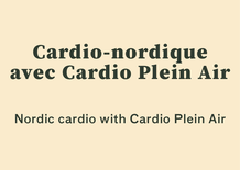 Pole hiking with Cardio Plein Air