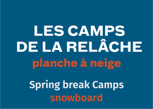 Camp de planche à neige Relâche 3 jours - 6 and et +