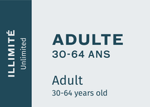 Abonnement Illimitée Adulte (30 à 64 ans) 2025-26