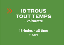 Livret Multi-Rondes18 trous - Tout Temps + Voiturette - 2022