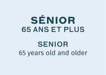 Billet Journalier - Senior 2025-26 (65 ans et +)
