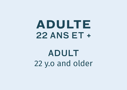 Uphill skiing daily ticket - Adult 2025-26 (22 y.o. and +)
