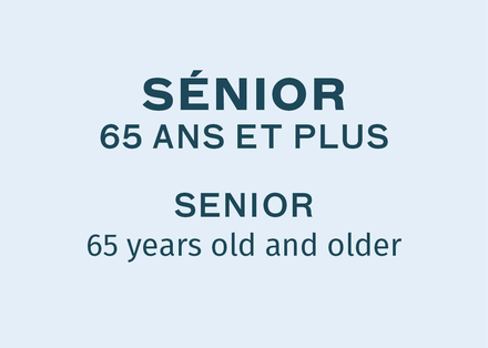 Half-day ticket (from 12:30 p.m.) - Senior 2025-26 (65 y.o. and +)