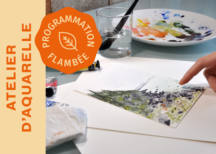 Atelier d'aquarelle en nature - 13 octobre