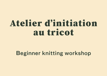 Atelier d'initiation au tricot