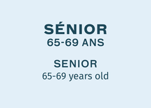 Abonnement Giroux Sénior (65 à 69 ans) 2026-27