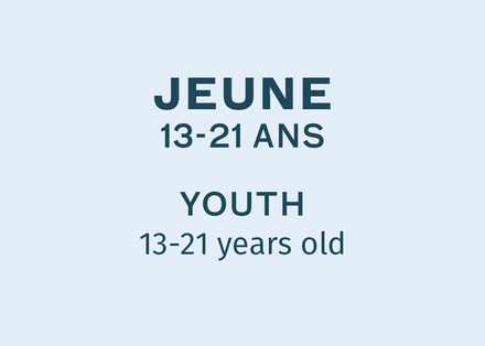 Billet Journalier- Jeune 2025-26 (13-21 ans)