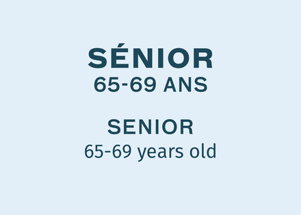 Abonnement Illimitée Sénior (65 à 69 ans) 2025-26