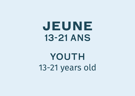 Abonnement Illimitée Jeune (13 à 21 ans) 2026-27