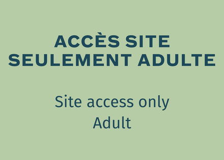 Accès journalier site seulement - Adulte