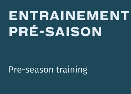 Pre-season Mountain training  - 9h30