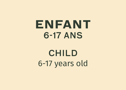 Billet de remontée (Enfant)