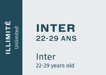 Abonnement Illimitée Inter (22 à 29 ans) 2025-26