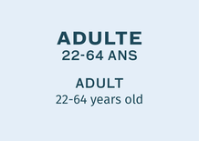 Billet journalier- Adulte 2025-26 (22-64 ans)