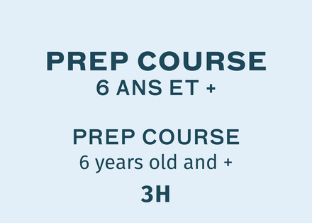 Prep Course (6 à 12 ans)