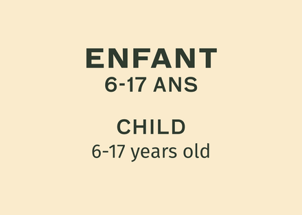 Billet remontée hybride - Enfant (6-17 ans)