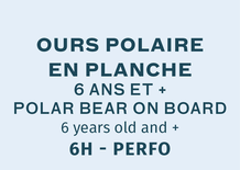 Polar Bear on board Perfo - Saturday and Sunday 9:00