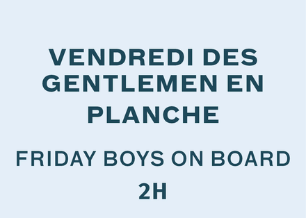 Gentlemen Friday Snowboarding - 13:15
