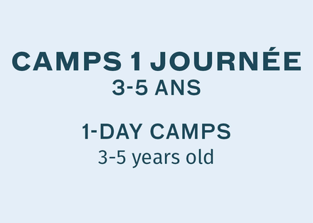 Camp 1 journée de ski - 3-5 ans