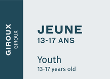 Abonnement Giroux Jeune (13 à 17 ans) 2025-26