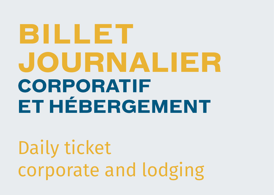 Corporate and Lodging Daily ticket