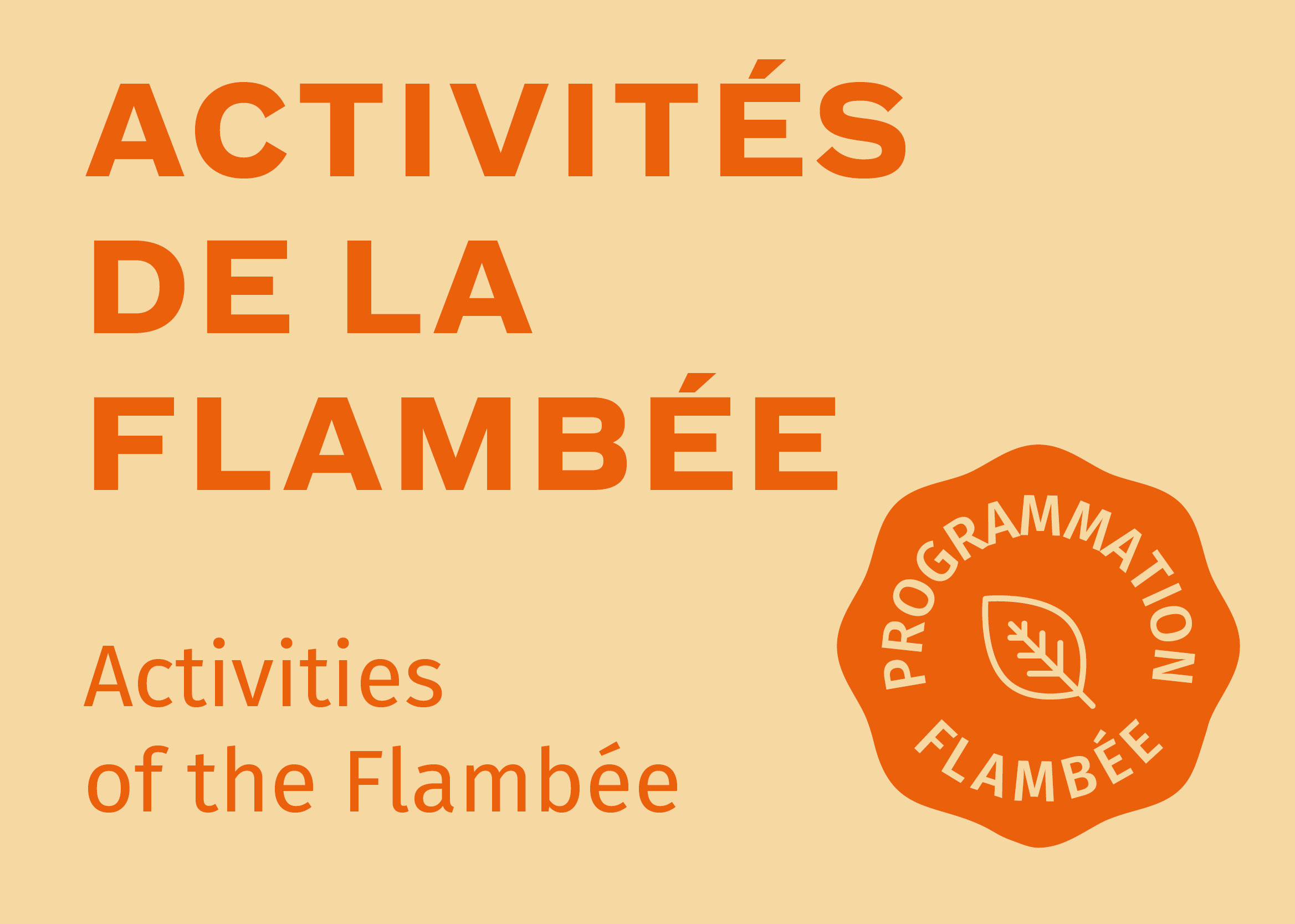 Activités - Flambée des Couleurs 2024