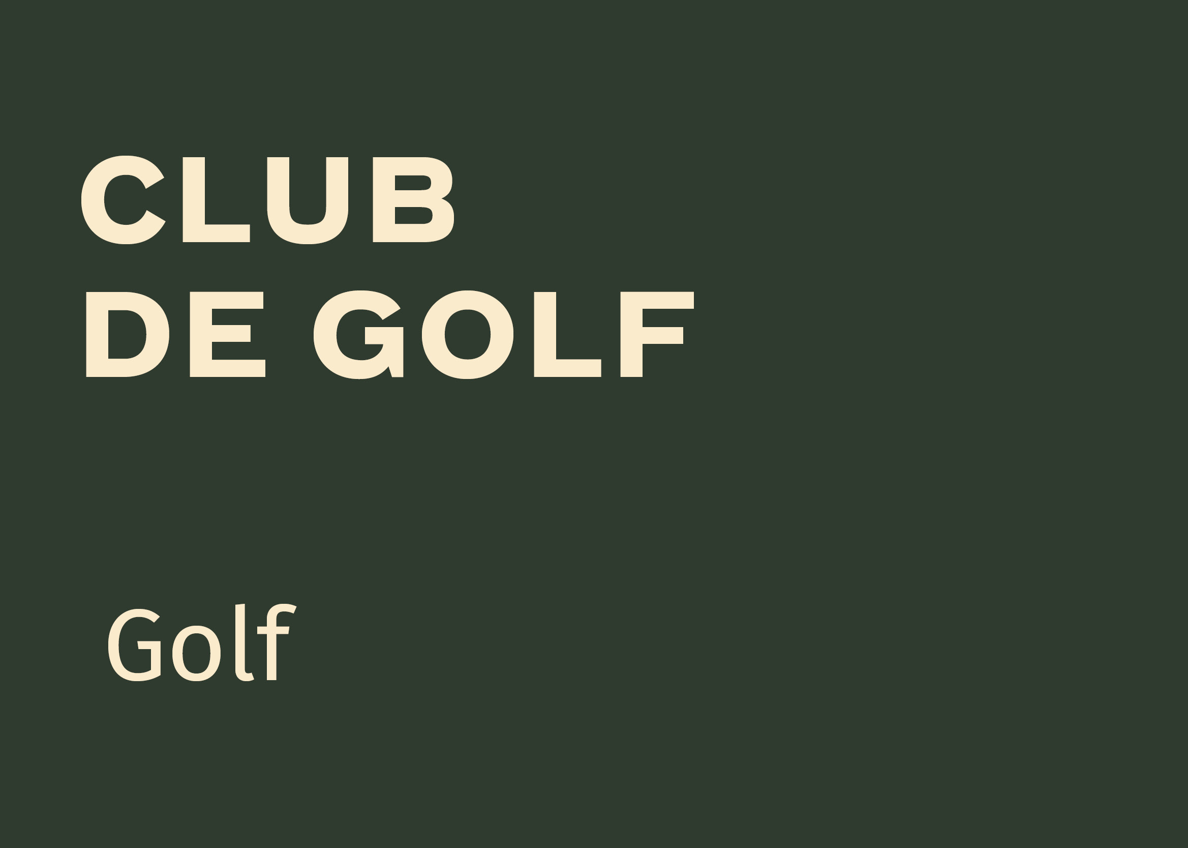 Golf