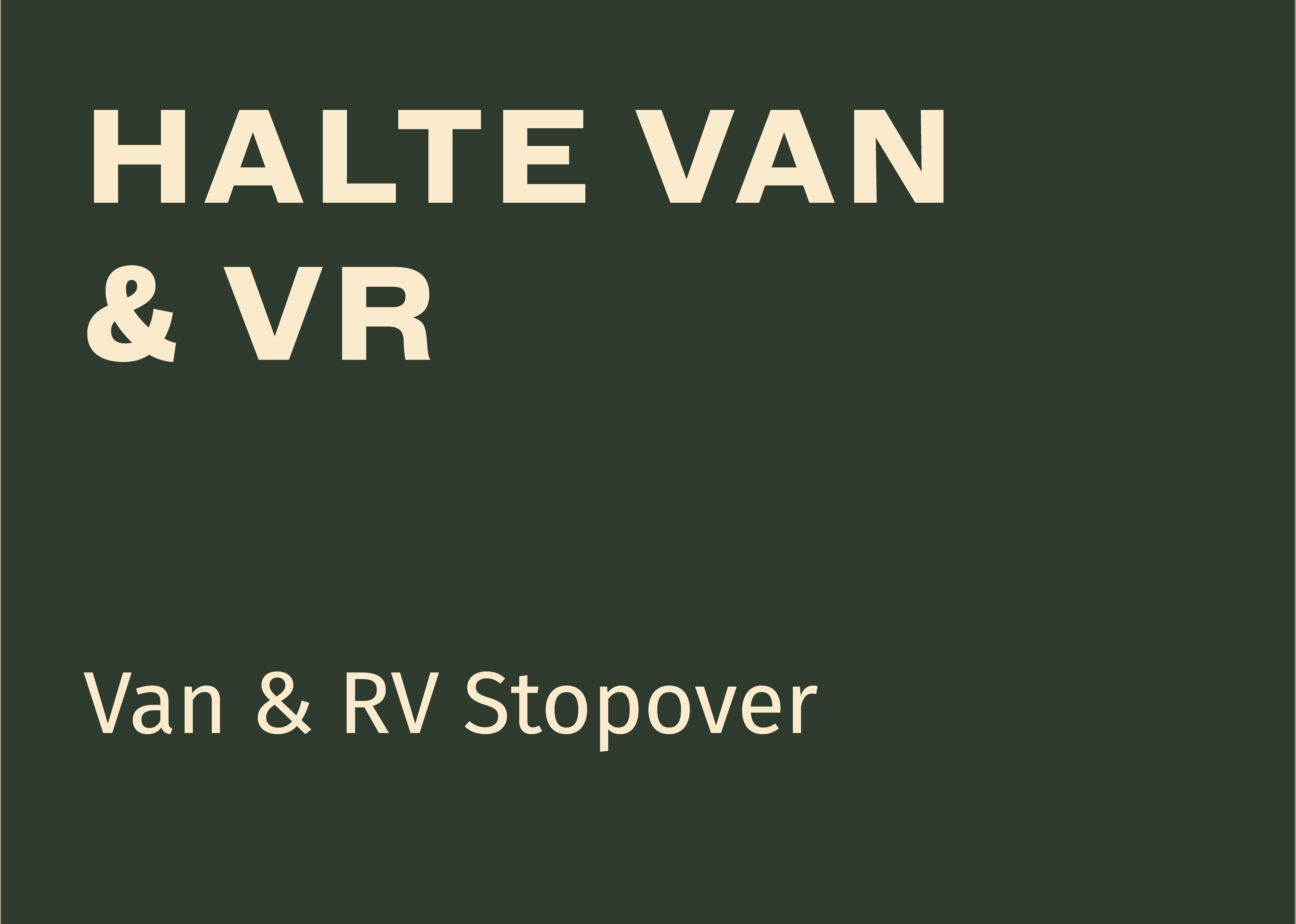 Van & RV Stopover